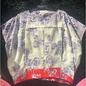 DIANE VON FURSTENBURG FLOWY TOP